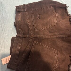 Hollister Women's Black Jean Shorts